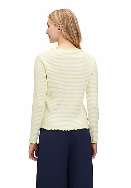 Cartoon Kurzarmshirt "Cartoon Damen Langarm-Shirt mit Kragen", (1 tlg.) günstig online kaufen