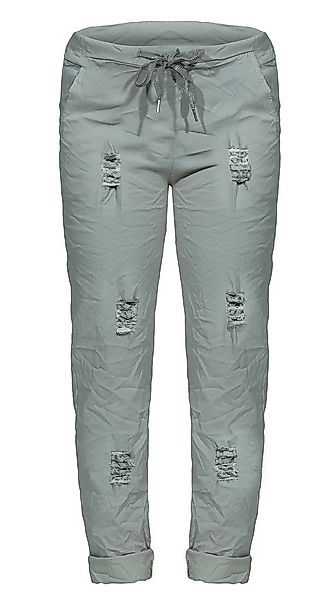 OriginalYou Chinohose 8329 Sommerliche Damenhose mit Kordelzug Chino Hose i günstig online kaufen