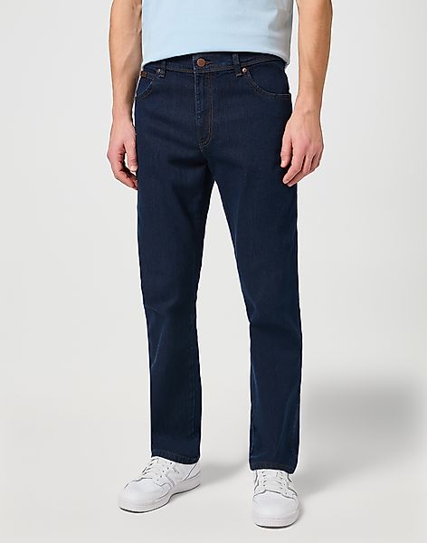 Wrangler Texas Stretch Herren Jeans - Regular Fit - Blue Black - Black Over günstig online kaufen
