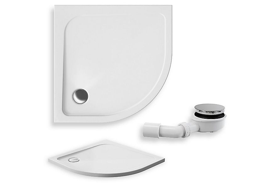 KOLMAN Duschwanne Pako Duschtasse, Viertelkreis, Acryl, 90x90 cm, Ablaufgar günstig online kaufen