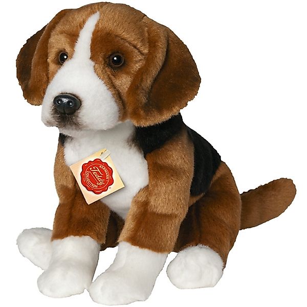 Teddy Hermann® Kuscheltier Plüschtier Beagle sitzend, günstig online kaufen