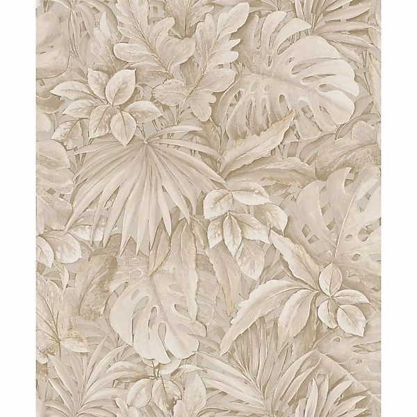 Marburg Vliestapete Botanica Floral Braun FSC® günstig online kaufen