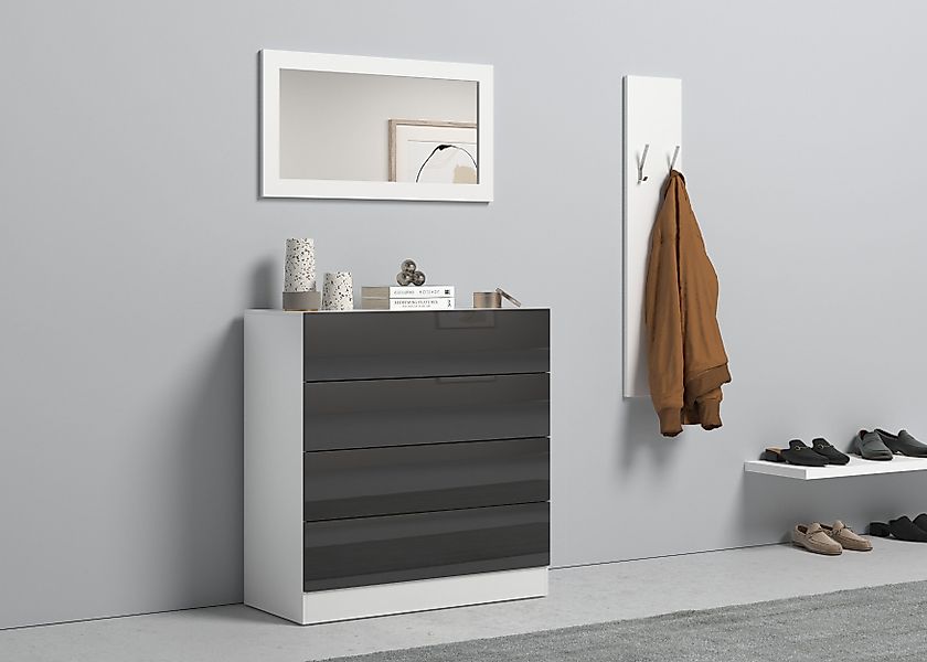 borchardt Möbel Garderoben-Set "Vaasa 3" Set, 3 Stk. tlg. günstig online kaufen