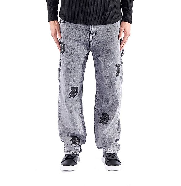 Denim House Loose-fit-Jeans Ausgefallene Herren Baggy Jeans Loose Fit Denim günstig online kaufen