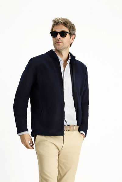 KIGILI Fleecepullover Fleece-Sweatshirt mit halblangem Reißverschluss günstig online kaufen