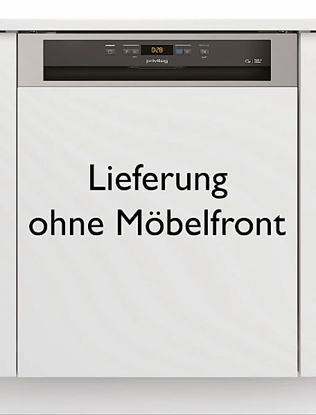 Privileg teilintegrierbarer Geschirrspüler "P0B ECO D551 X" 14 Maßgedecke günstig online kaufen