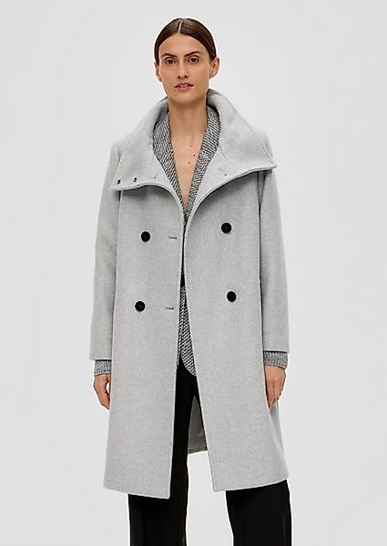 s.Oliver BLACK LABEL Funktionsmantel Mantel aus Wollmix Layering günstig online kaufen