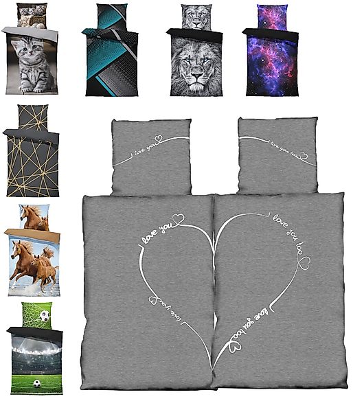 One Home Bettwäsche Fotodruck, Mikrofaser, 4 günstig online kaufen