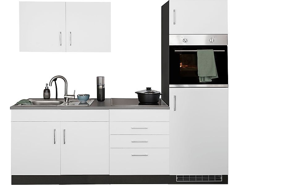 KOCHSTATION Küchenzeile »KS-Paris – Küchen mit einzigartigen Fotomotiven au günstig online kaufen