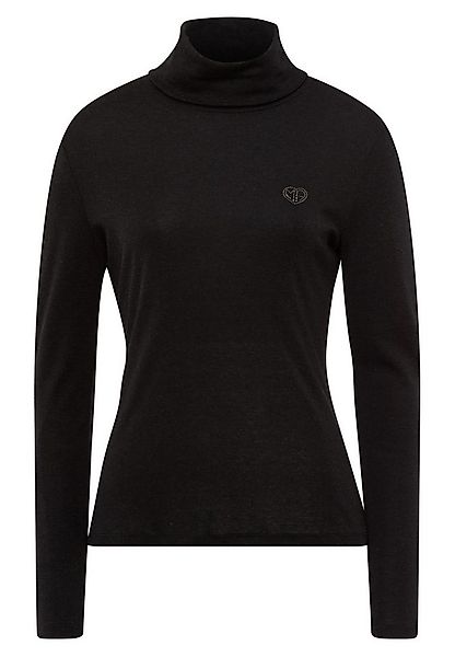 MARC AUREL Langarmshirt mit glitzer Herz günstig online kaufen