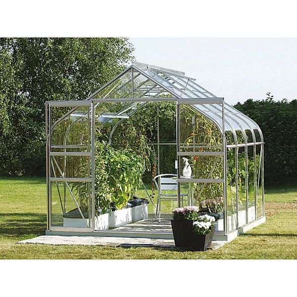 Vitavia Gewächshaus Diana 6700 ESG 3 mm Alu-Blank 6,7 m² günstig online kaufen