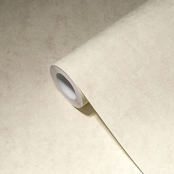 Livingwalls Tapete Beton-Optik Beige und Creme-Beige 53 cm x 10,05 m AS-386 günstig online kaufen