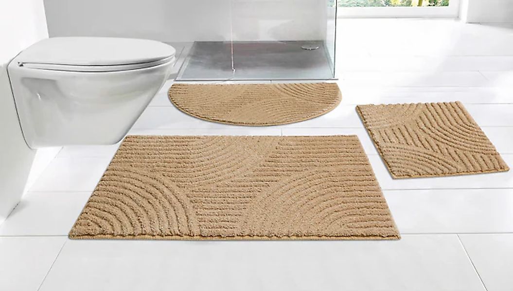my home Badematte »Ognon, Scandi, Boho, modernes Muster«, rutschhemmend bes günstig online kaufen