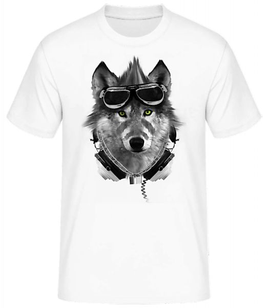 Biker Wolf · Männer Basic T-Shirt günstig online kaufen