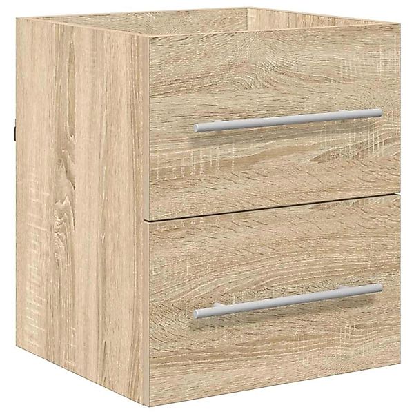 vidaXL Waschbeckenunterschrank Sonoma-Eiche 38,5 x 41 x 48 cm 880446 günstig online kaufen