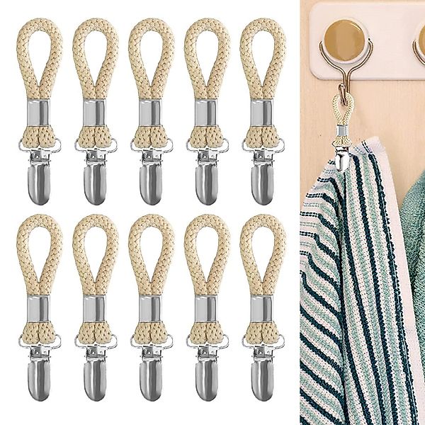 BlingBin Handtuchhaken 10 Stück Handtuch Clips günstig online kaufen