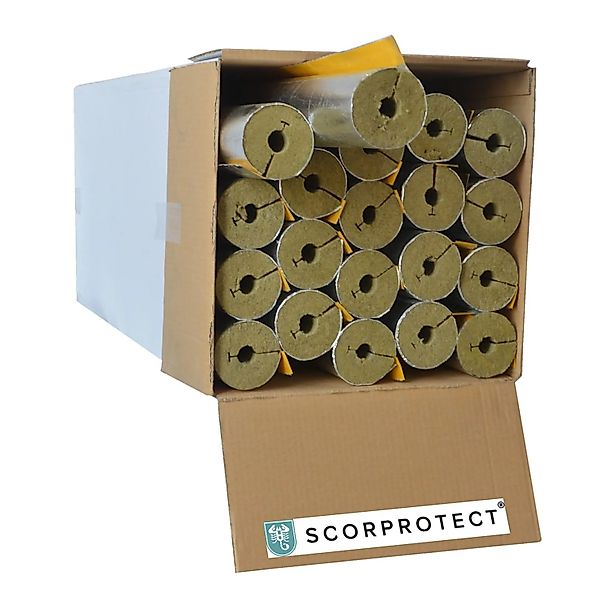Scorprotect Karton Rohrisolierung Alu 22 MM X 30 MM günstig online kaufen