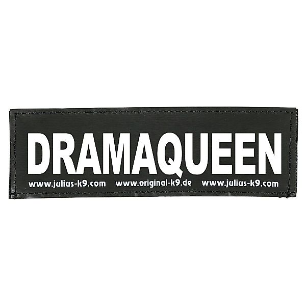 Julius-K9 Hunde-Powergeschirr 2 Klettsticker "Drama Queen" günstig online kaufen