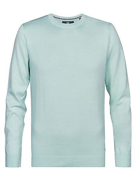 Petrol Industries Rundhalspullover Materialmix mit Baumwollanteil günstig online kaufen