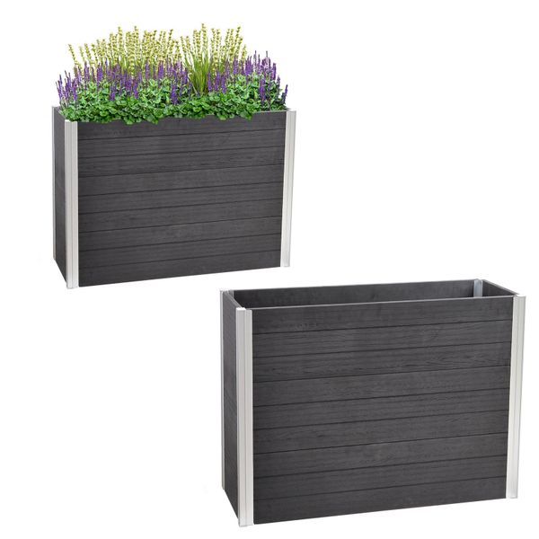 TRUTZHOLM Hochbeet Pflanzkasten lang 117 x günstig online kaufen