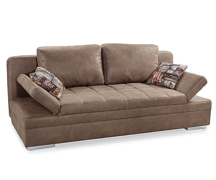 luma-home Schlafsofa 15116, mit Bettkasten B200/T100/H84 günstig online kaufen