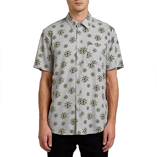 Volcom Burch Bloom Kurzarm-shirt XS Tower Grey günstig online kaufen