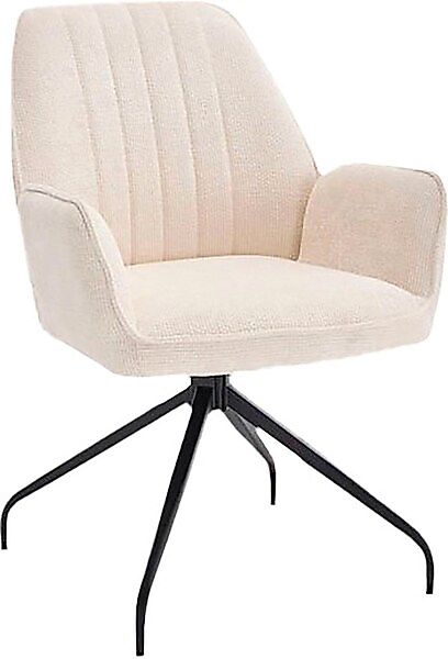 Home affaire Drehstuhl »Campanet« () 2 Stk.moderner Drehstuhl mit gepolster günstig online kaufen