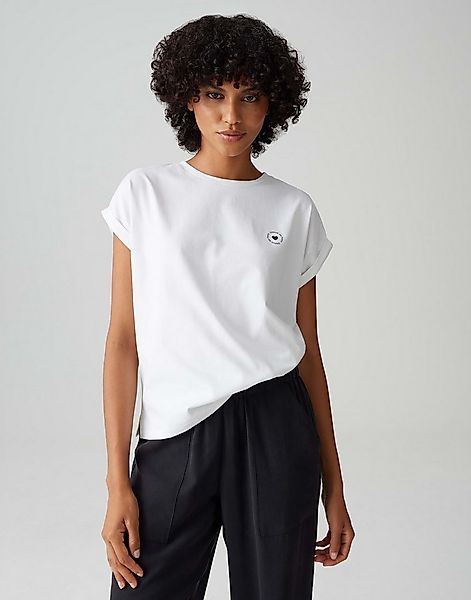 OPUS Kurzarmshirt SPARIS aus nachhaltigem Organic Cotton günstig online kaufen