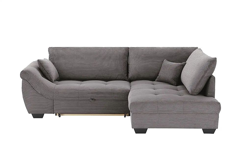 bobb Ecksofa  Krissy ¦ grau ¦ Maße (cm): B: 251 H: 88 T: 190.0 Polstermöbel günstig online kaufen