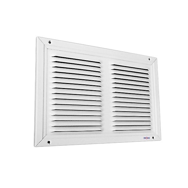 Häusler Lüftungsgitter LG 3020 MGSW Weiß PVD 300 x 200 Abluftgitter günstig online kaufen