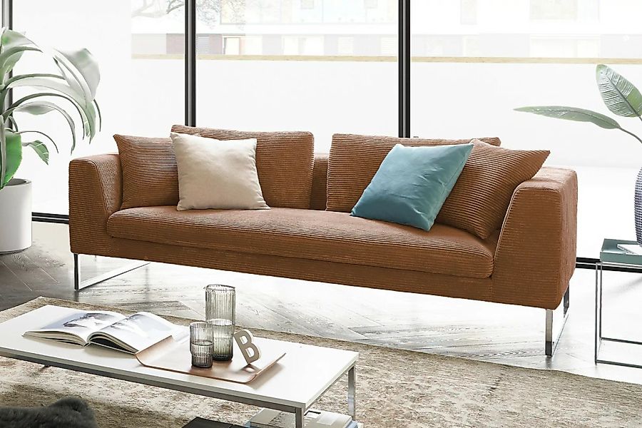 KAWOLA Sofa ARIAN Cord rost günstig online kaufen