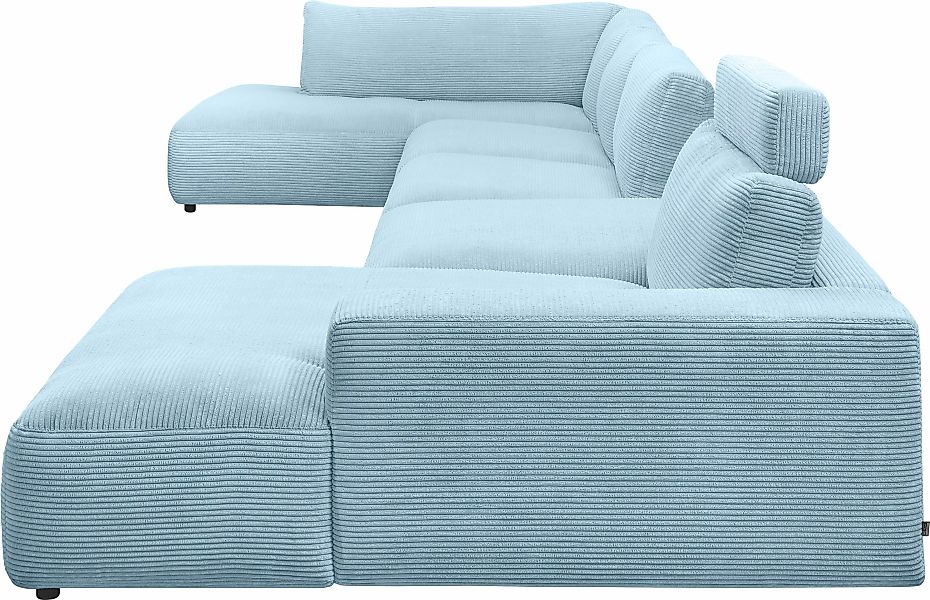 Musterring Wohnlandschaft "Lucia U-Form", Cord-Bezug, inklusive Kopfstütze, günstig online kaufen