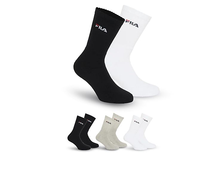 Fila Sportsocken "UNISEX CREW TENNIS FULL TERRY SOCKS", (3 Paar), mit dezen günstig online kaufen