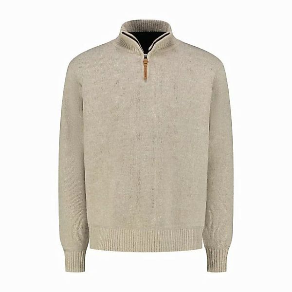 MGO Strickpullover MGO Perry Jumper Men Beige L günstig online kaufen