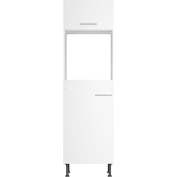 Optifit Küchen-Hochschrank für Backofen und Kühlschrank Bengt932 60 cm Weiß günstig online kaufen
