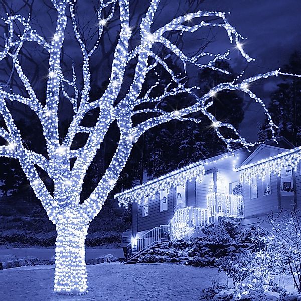 Rosnek LED-Baummantel 20m LED Lichterkette for günstig online kaufen
