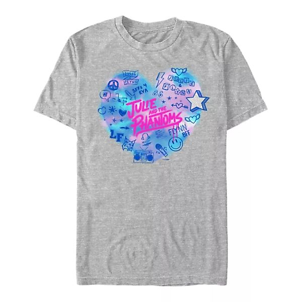 Netflix - Julie And The Phantoms - Logo Heart Julie Icons - Männer T-Shirt günstig online kaufen