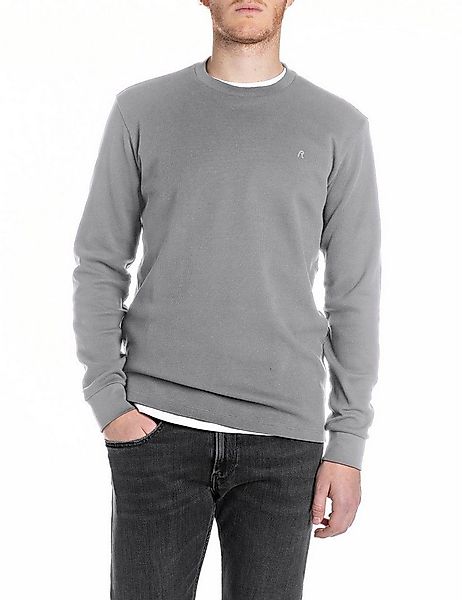 Replay Longsleeve Regular Fit, Rundhalsform günstig online kaufen