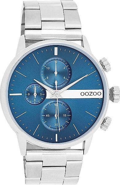OOZOO Quarzuhr C11410, Armbanduhr, Herrenuhr, Edelstahlarmband, günstig online kaufen