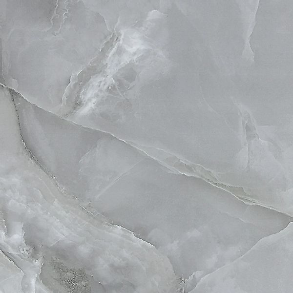 Bodenfliese Feinsteinzeug Opium Grau Poliert 60 cm x 60 cm günstig online kaufen