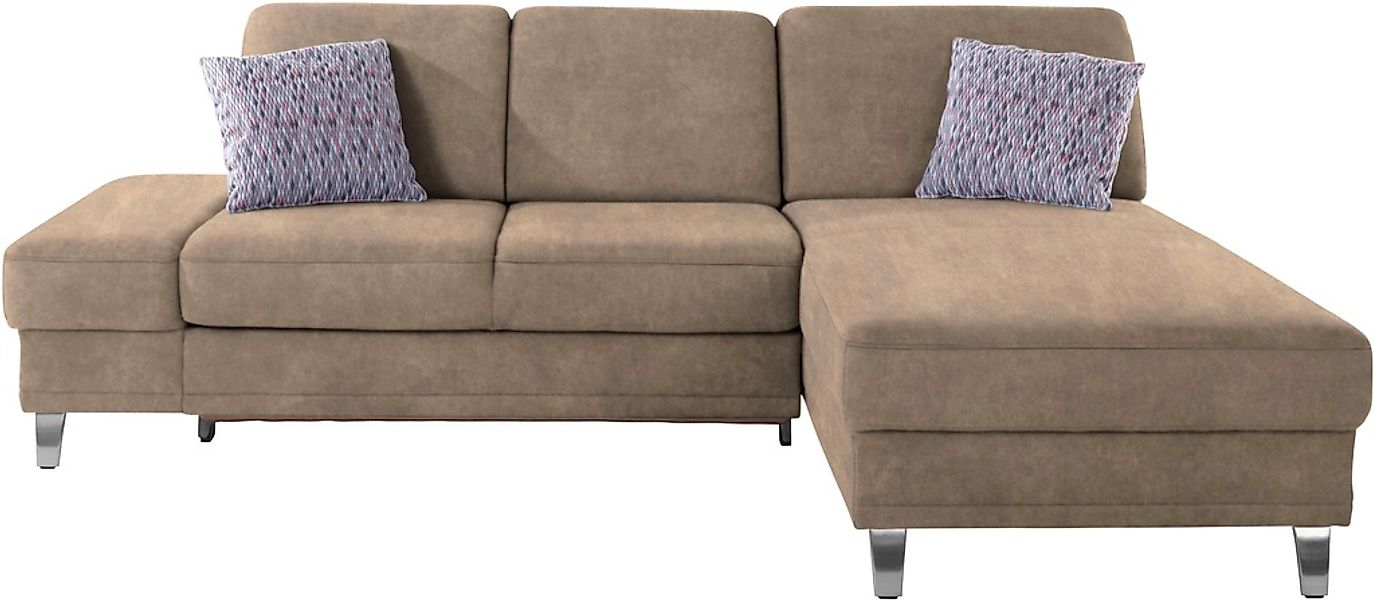 sit&more Ecksofa »Clio L-Form« wahlweise mit Bettfunktion oder Vorziehsitz günstig online kaufen