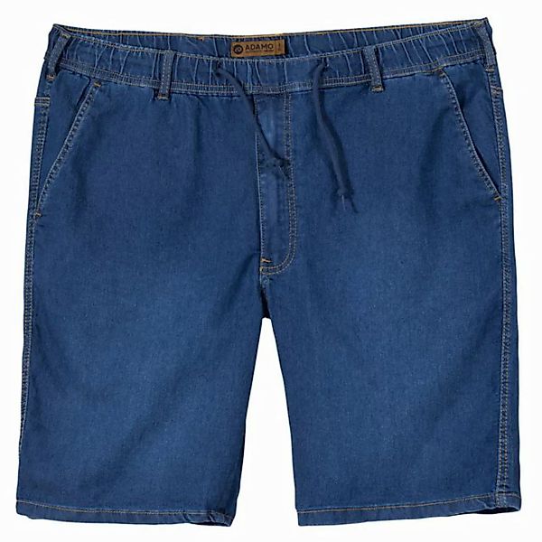 ADAMO Shorts Große Größen Stretch-Shorts mittelblau Kansas Adamo günstig online kaufen