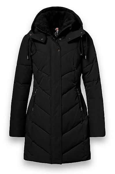 District Wintermantel Zodiac (mit Kapuze, warm, wasserabweisend) schwarz Da günstig online kaufen