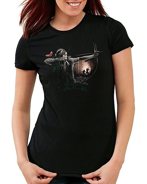 style3 T-Shirt Ellie in Action the last of us tv videospiel ps4 ps5 günstig online kaufen