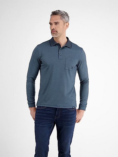 LERROS Langarm-Poloshirt mit Logo-Stickerei günstig online kaufen