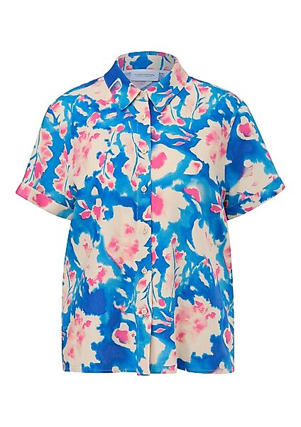 comma casual identity Kurzarmbluse Bluse aus günstig online kaufen