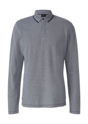 s.Oliver Langarmshirt Polo-Shirt Langärmeliges Poloshirt aus günstig online kaufen