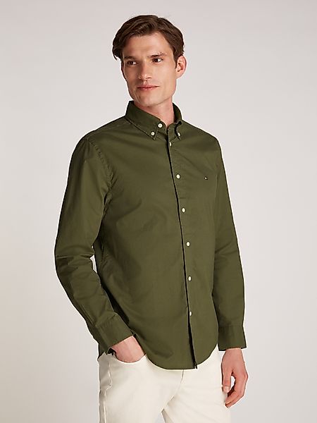 Tommy Hilfiger Businesshemd FLEX POPLIN SOLID günstig online kaufen
