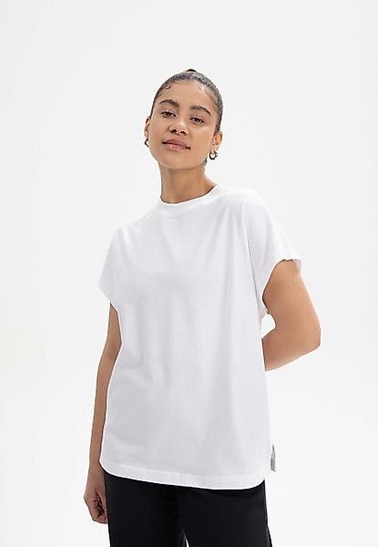 MELA Kurzarmshirt T-Shirt MADHU Fein gerippter günstig online kaufen