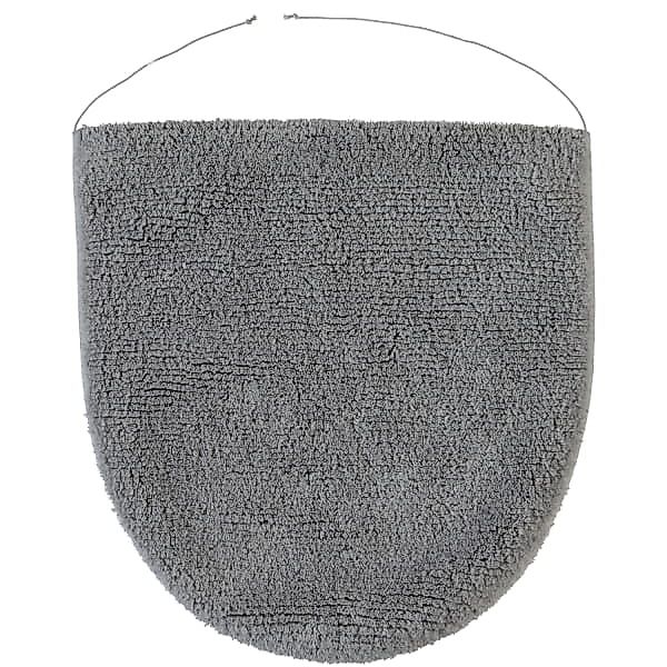 Rhomtuft - Badteppiche Prestige - Farbe: kiesel - 85 - Deckelbezug 45x50 cm günstig online kaufen